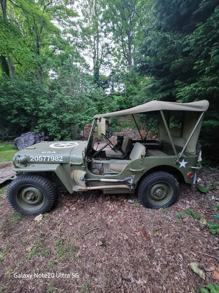 Willy jeep 1944, 2200 (cc) not road registered 