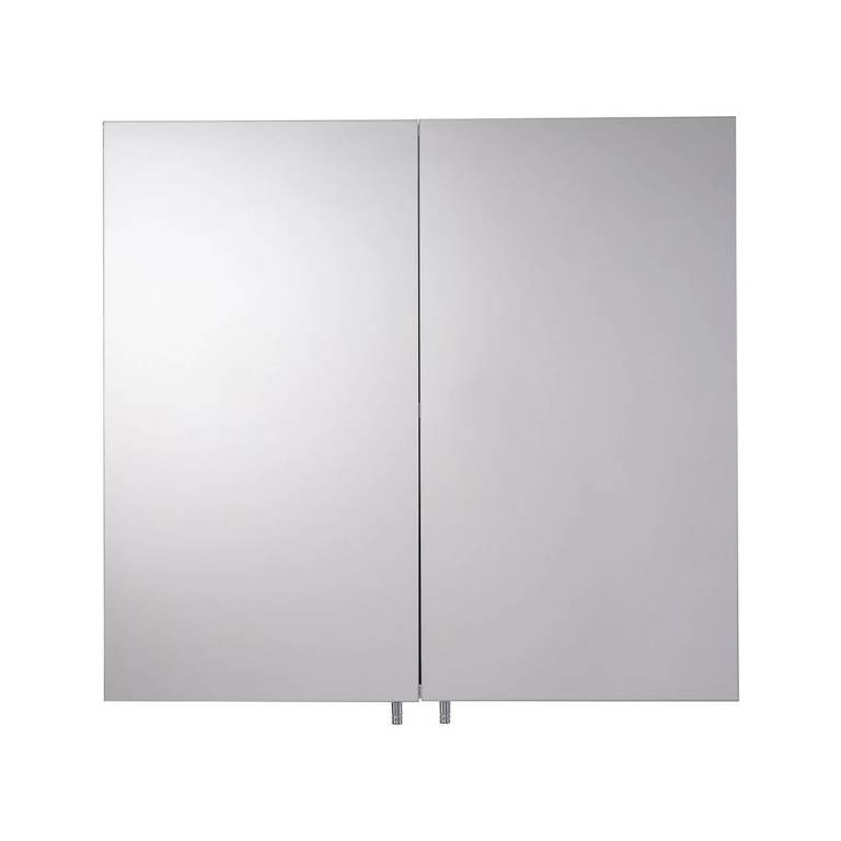 Bathroom Cabinet with Mirrored Doors