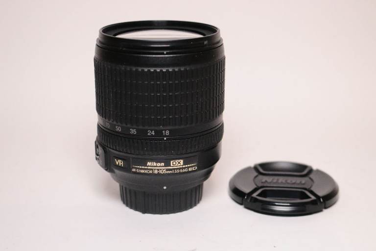 Nikon AF-S NIKKOR 18-105mm VR Lens fully tested and working