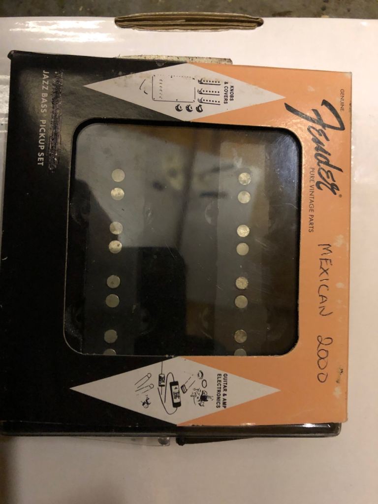 image for Fender Mexican Jazz Bass Pickups year 2000