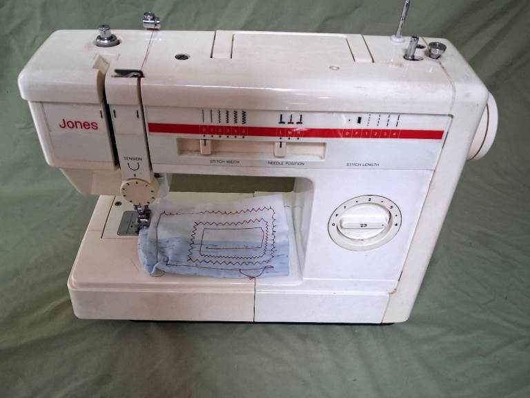 Jones VX810 Sewing Machine serviced and stitch tested