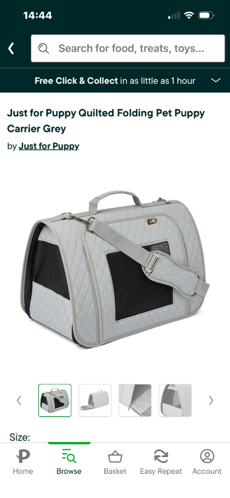 Puppy/cat carrier