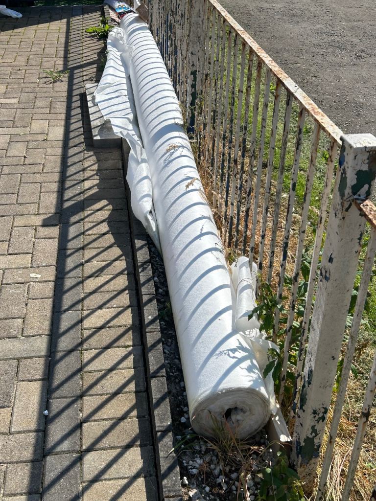 Good Condition White Weed Control Fabric Roll for Garden & Patio
