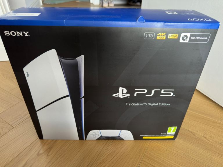Sony PS5 Digital Edition 1TB – NEW and Boxed