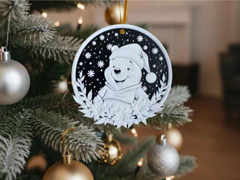 Winnie the Pooh Christmas Tree Decoration