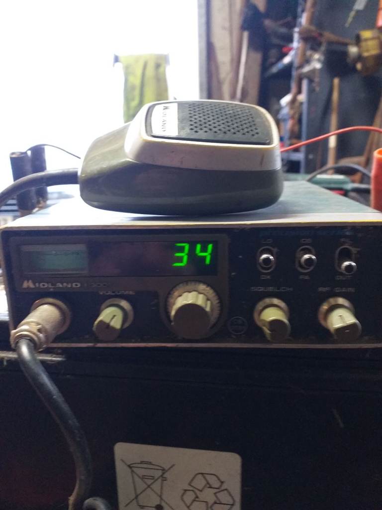 Midland 40/80 channel cb radio 