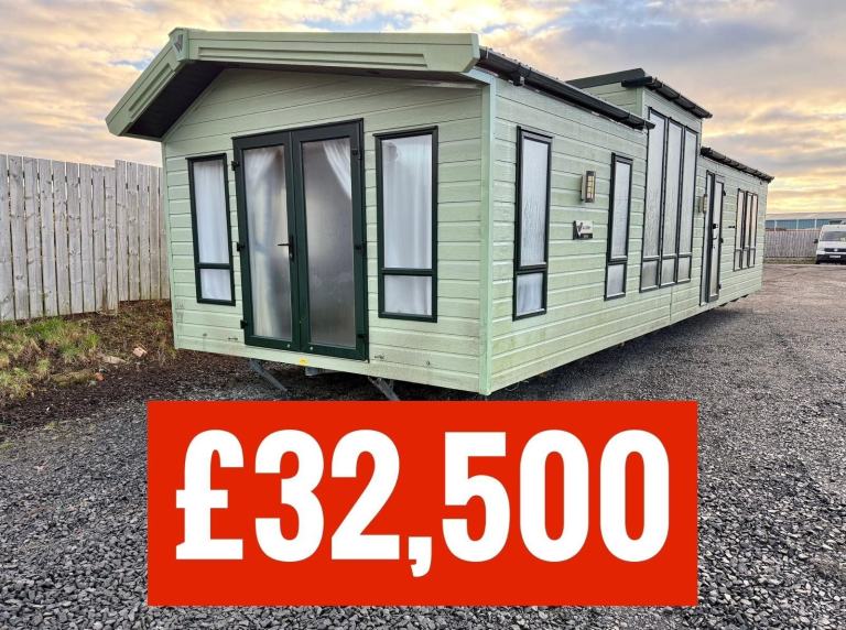 OFF SITE static caravan Scotland 40x13 2 bed BK Bluebird Linear residential