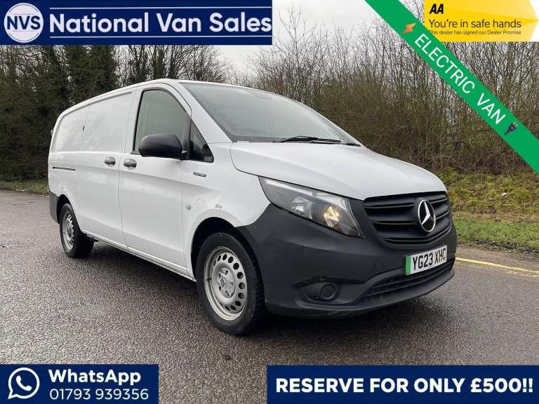 2023 Mercedes-Benz Vito 116 e 66kWh Progressive Auto FWD L2 6dr (LWB) PANEL VAN Electric Automatic