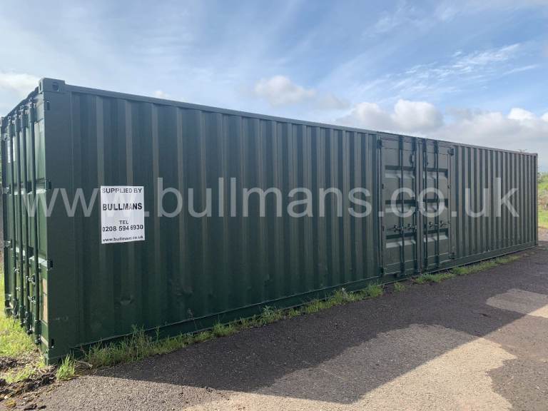 40ft Shipping Container with Side Access Doors – Steel Storage Unit – For Sale