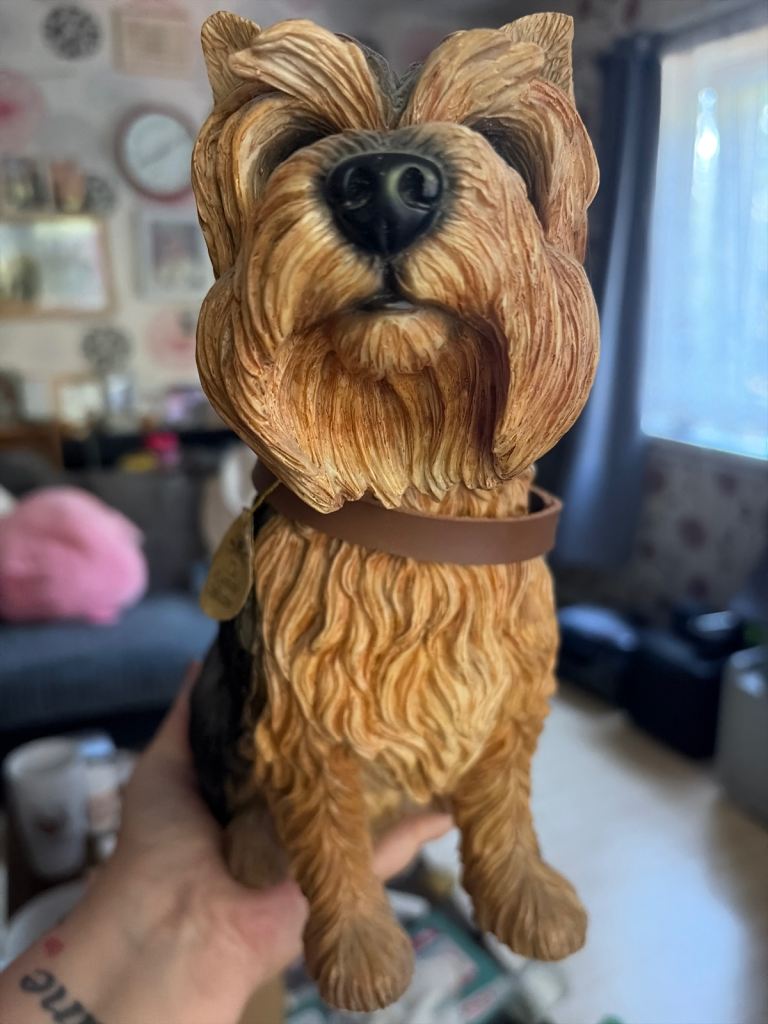 Lovely Yorkshire Terrier Dog Figurine – As Good As New