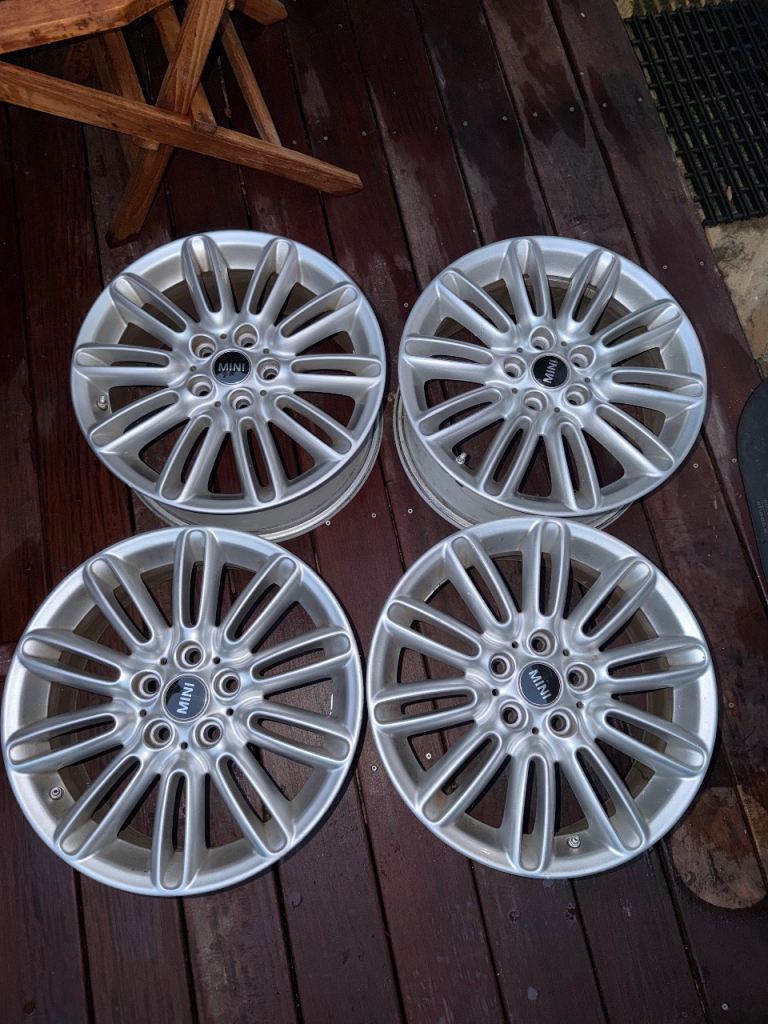 MINI COOPER S F55 F56 F57 TENTACLE SPOKE 500 ALLOY WHEELS 205 45 17 part 6856099