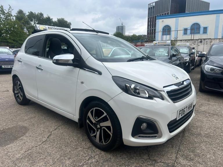 2017 Peugeot 108 1.0 Allure Top! 2 Tronic Euro 6 5dr HATCHBACK Petrol Automatic