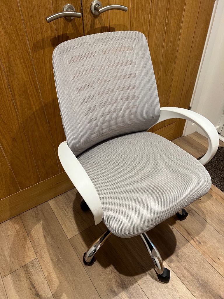 Office Chair, Light Grey