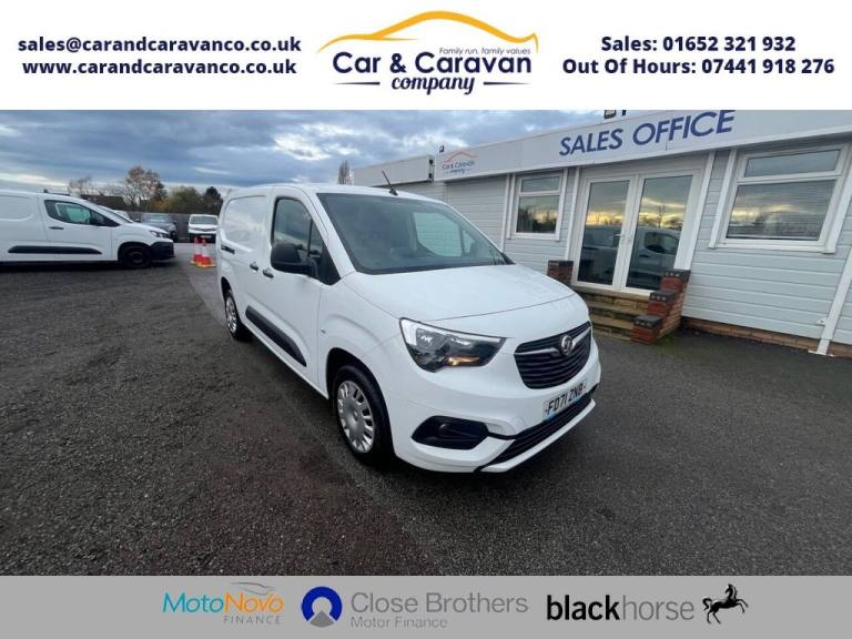 2022 71 VAUXHALL COMBO 1.5 TURBO D 2300 SPORTIVE PANEL VAN 4DR DIESEL MANUAL L2 