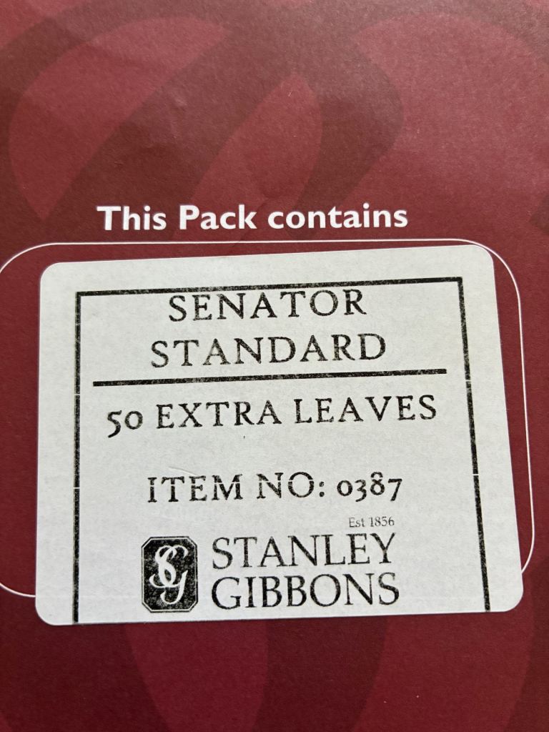 Vintage STANLEY GIBBONS GREEN SPRINGBACK STAMP ALBUM