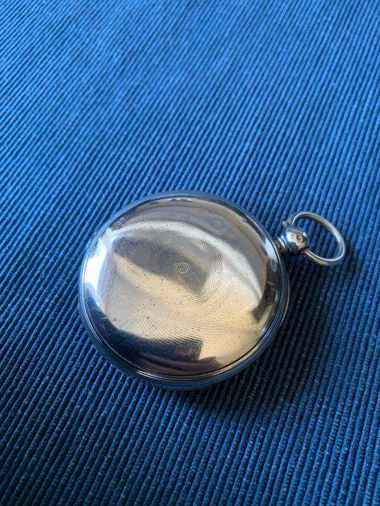 Vintage Pocket Watch - Silver, Good Condition (Case Only)