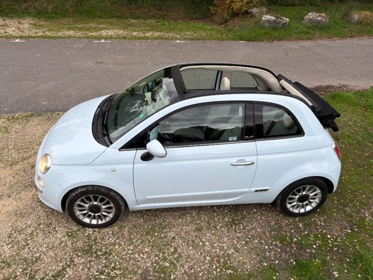 Automatic Fiat 500 Convertible
