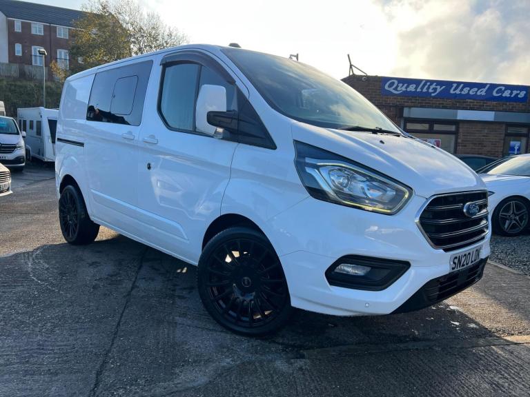 2020 Ford Transit Custom 2.0 300 EcoBlue Limited Crew Van Auto L1 H1 Euro 6 (s/s) 5dr (6 Seat) PA...