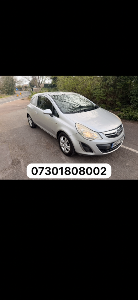 VAUXHALL CORSA SPORTIV VAN 