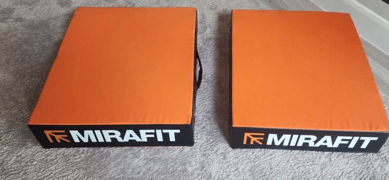 As new Mirafit high impact weight lifting drop pads
