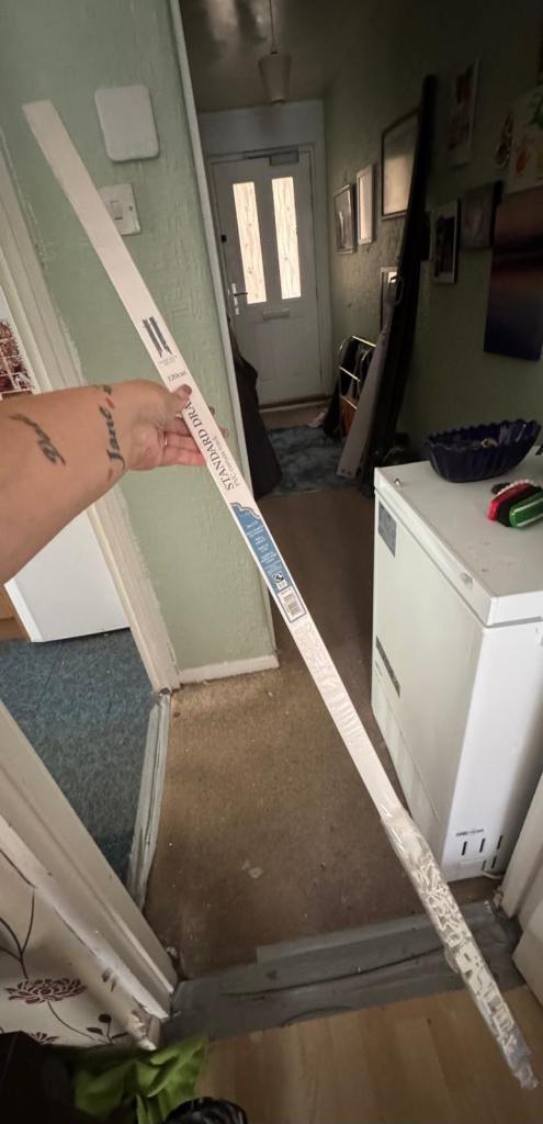 Curtain track 4ft (127cm)