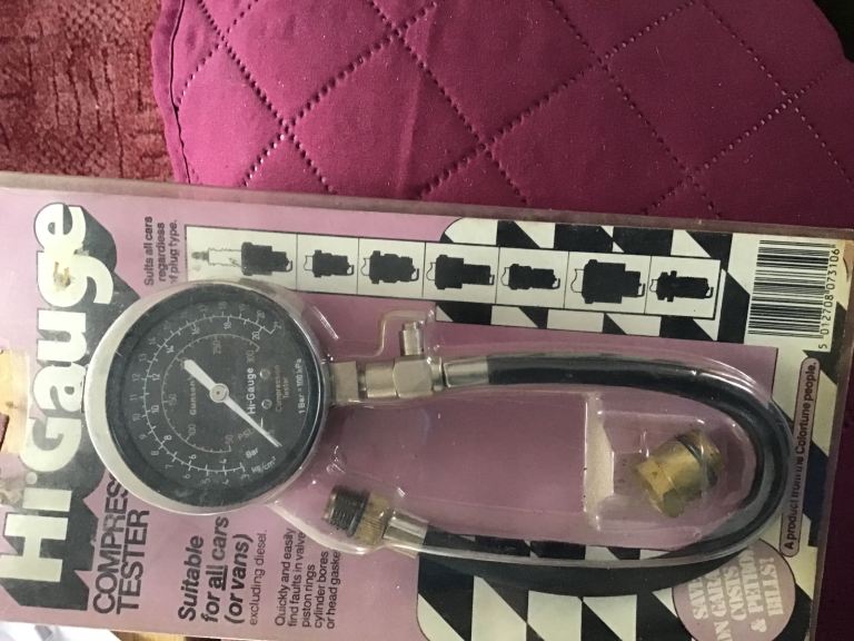 Car compression tester