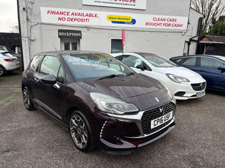 image for 2016 DS Automobiles DS 3 1.6 BlueHDi Ultra Prestige Euro 6 (s/s) 3dr HATCHBACK Diesel Manual