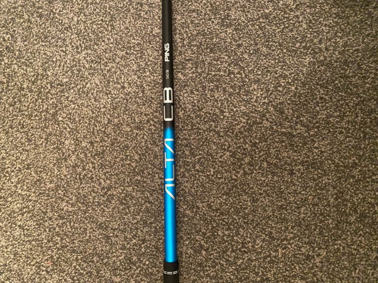 Ping Alta CB stiff driver shaft 