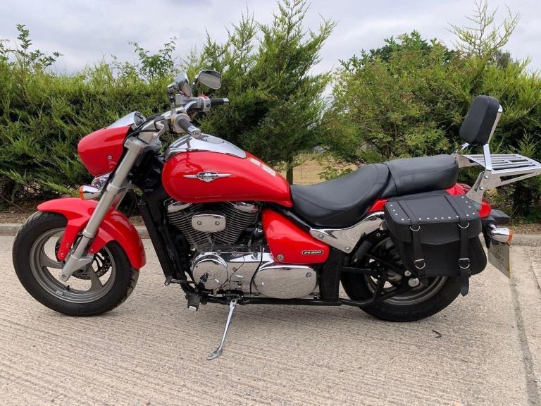 2015 15 SUZUKI VZ 800 L4 INTRUDER RED VZ800 VL800 XVS CLASSIC CUSTOM CRUISER 6k