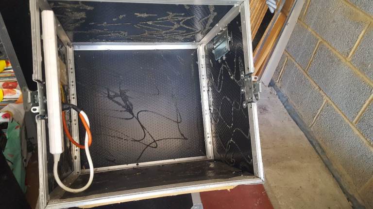 6U equipment rack used