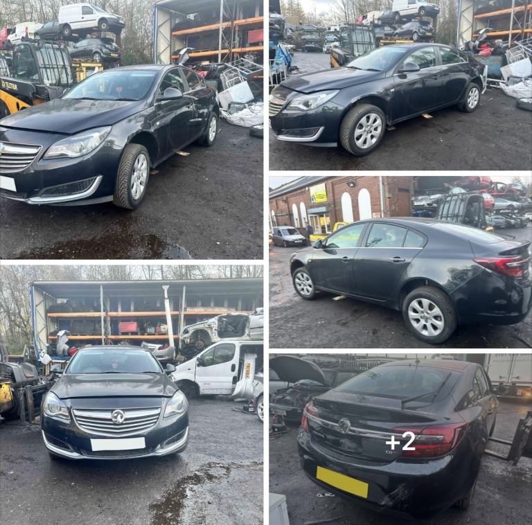 Vauxhall Insignia facelift. Black. Bonnet. Breaking spares 