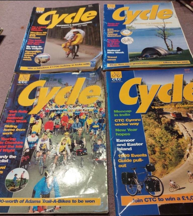 Cycle Magazine Collection - Cycling UK (CTC) Issues