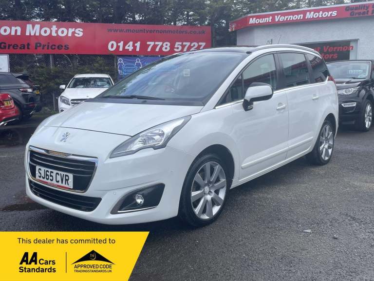 2015 Peugeot 5008 1.6 BlueHDi 120 Active 5dr MPV DIESEL Manual
