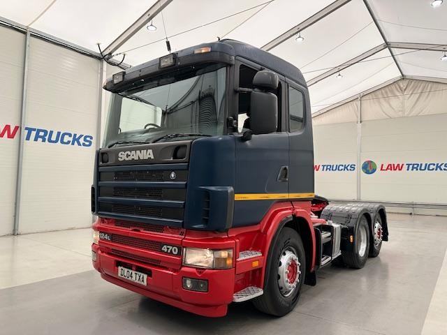 Scania 124 470 6x2 Rear Lift Sleeper Cab Tractor Unit Manual
