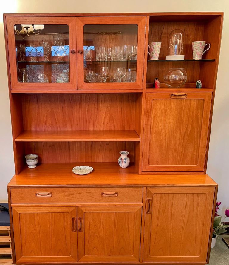 G-Plan Fresco Display/Drinks Cabinet/Sideboard,Teak.