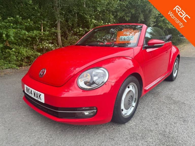 2014 Volkswagen Beetle 1.6 TDI BlueMotion Tech Design 2dr CONVERTIBLE DIESEL Manual