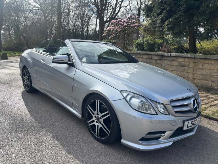 2012 Mercedes-Benz E Class 2.1 E250 CDI BlueEfficiency Sport Cabriolet 2dr