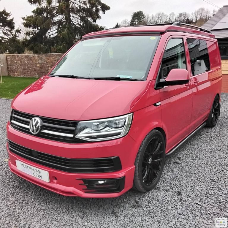 VW Transporter Camperworks Highline Campervan, low mileage, slide out & tailgate