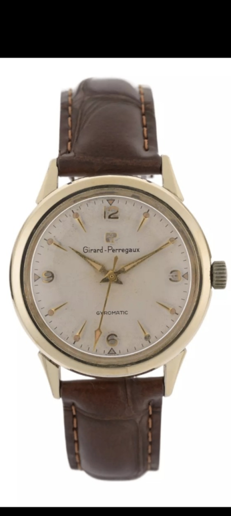 Girard Perregaux Gyromatic 10k Gold Filled 33mm Vintage Men's Watch