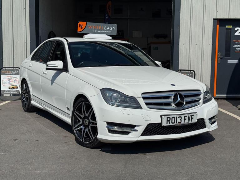 2013 Mercedes-Benz C Class 1.6 C180 BlueEfficiency AMG Sport Plus G-Tronic+ Euro 5 (s/s) 4dr SALO...