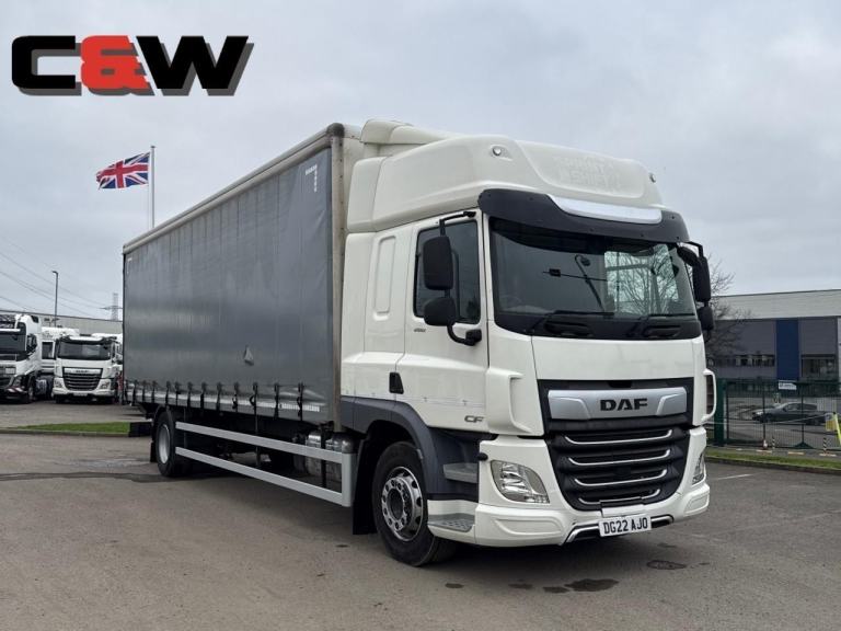 **Choice of 4** 2022 (22) DAF FA CF260 Spacecab Curtainside with Tail-Lifts