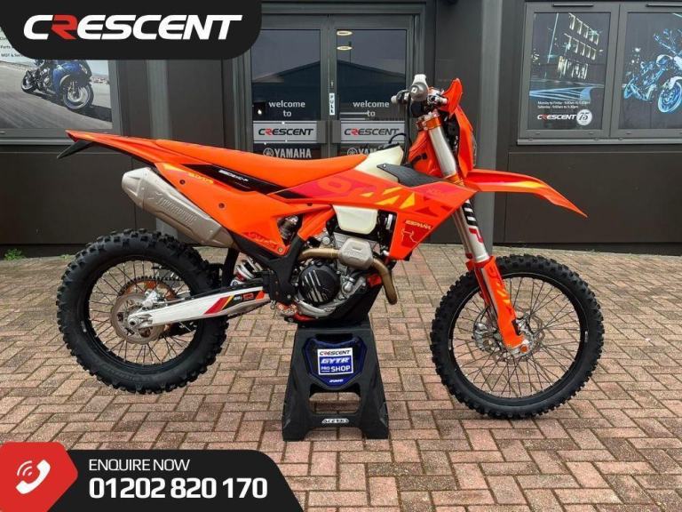 KTM 250 EXCF 2025 - 891 MILES / 50 HOURS - AKRAPOVIC SYSTEM - MOUSSES FITTED