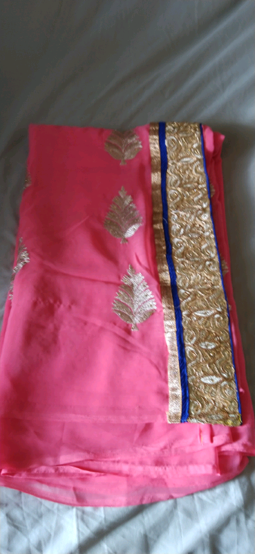 Brand New Hot Pink and Gold coloured work 