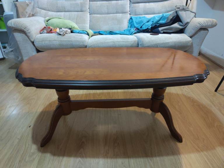 Solid wood oak cherry coffee table