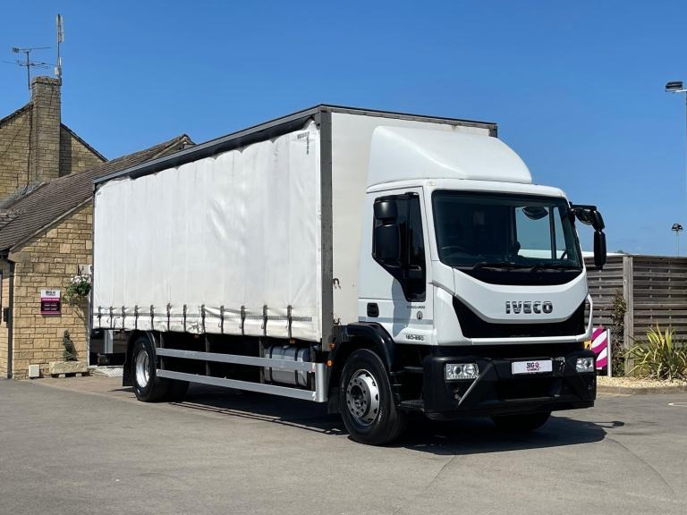 2018 Iveco Eurocargo 180E25S 4X2 18TON HGV 25FT5 CURTAINSIDE TRUCK Diesel white 