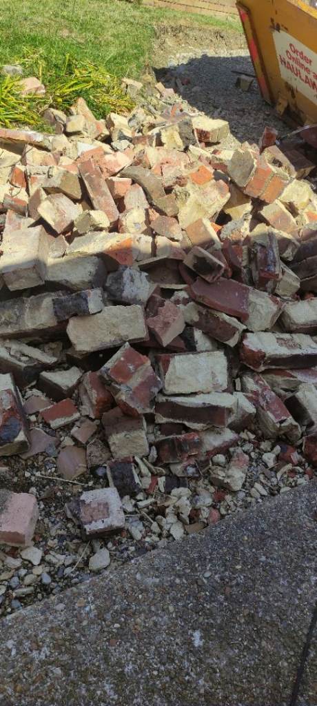 Massive Pile of Hardcore Brick Rubble 