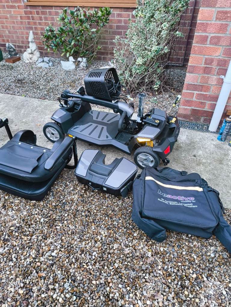 Pride go go endurance l i lithium mobility scooter light usage