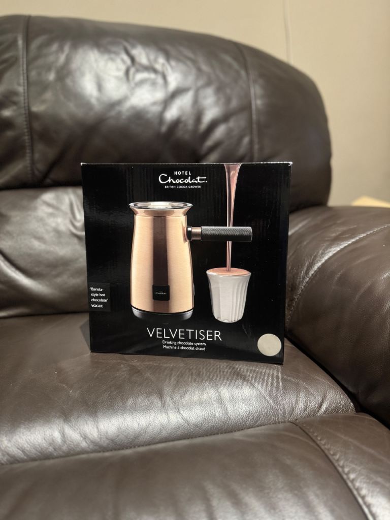 Hotel Chocolat Velvetiser Hot Chocolate Maker - New, Boxed