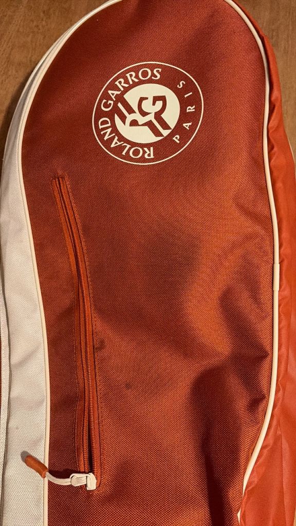 Roland Garros Tennis Racket Bag – Red, Good Condition