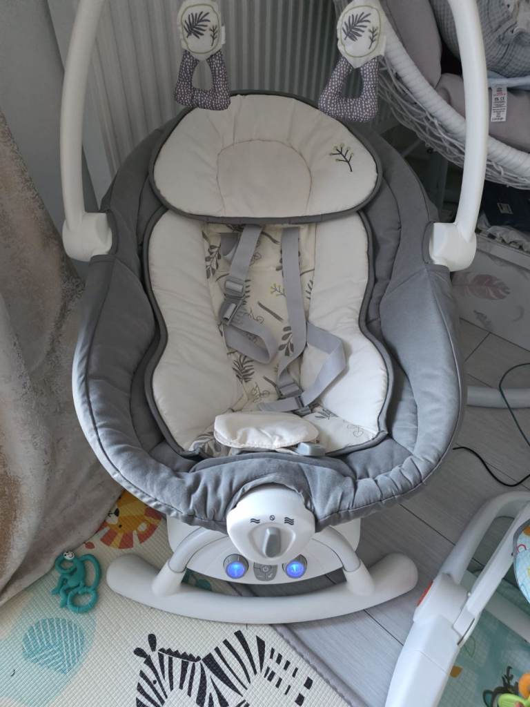 Joie Emeri 2-in-1 Baby Swing and Rocker Fern